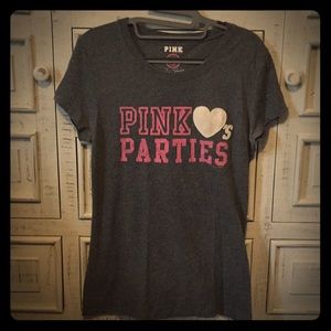 VS PINK T-Shirt Grey